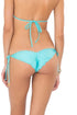 Luli Fama Miami Nights Wavey Braz.ruched Back Tieside